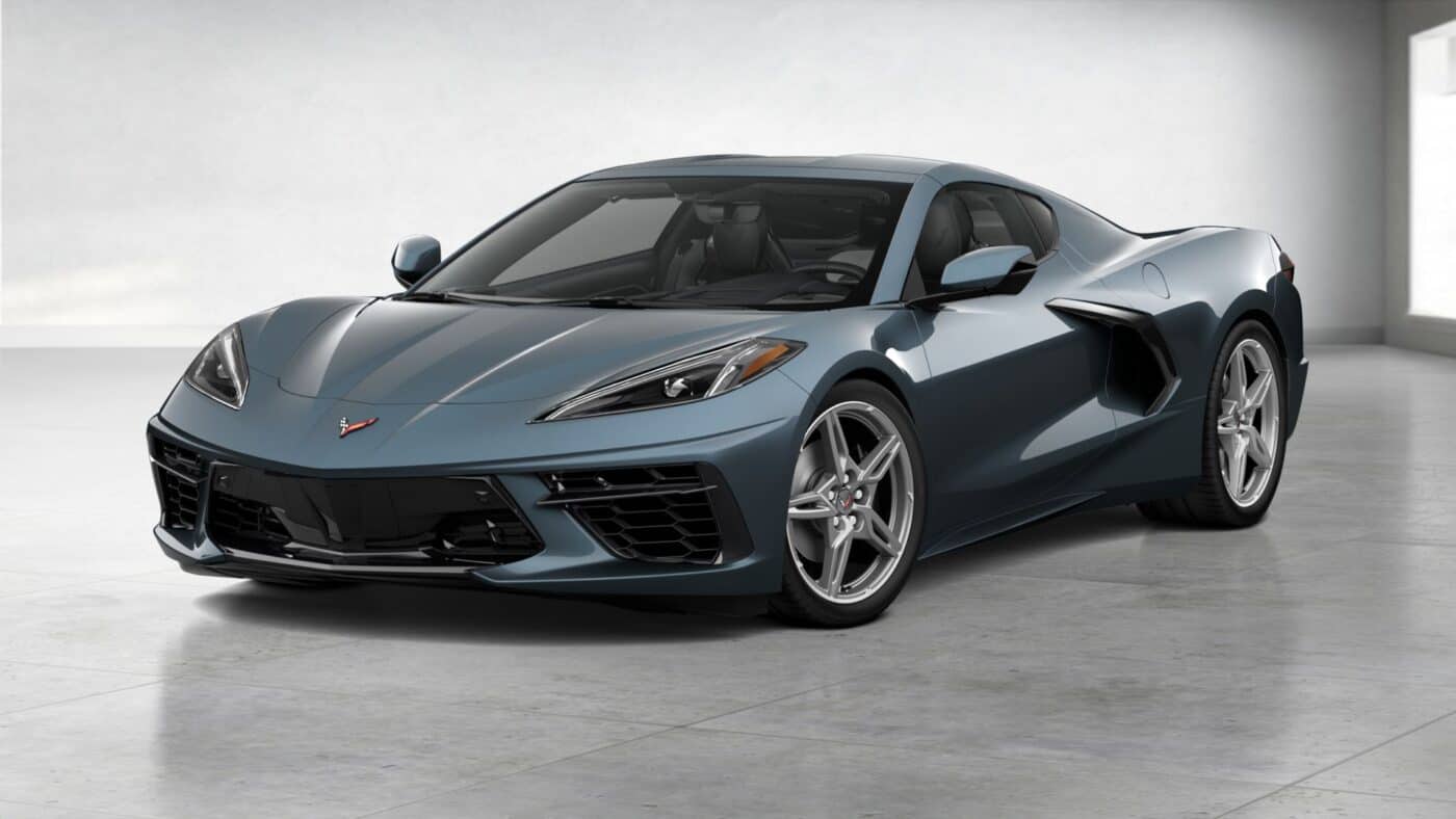 2021 Corvette Stingray Coupe - Shadow Gray Metallic Exterior Color