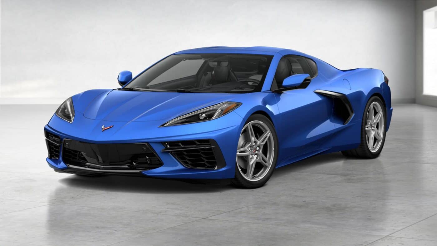 2021 Corvette Stingray Coupe - Elkhart Lake Blue Metallic Exterior Color
