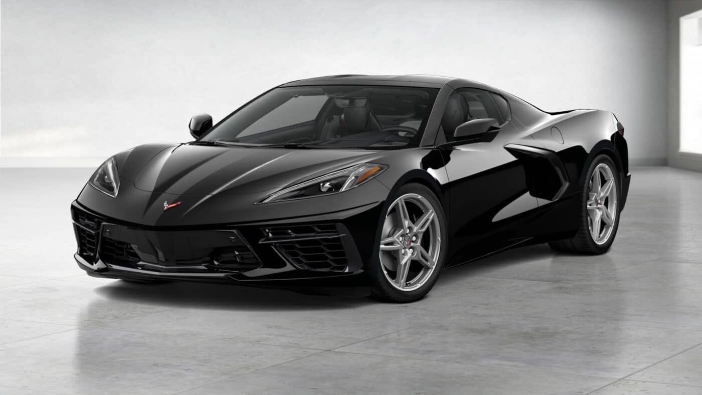 2021 Corvette Stingray Coupe - Black Exterior Color