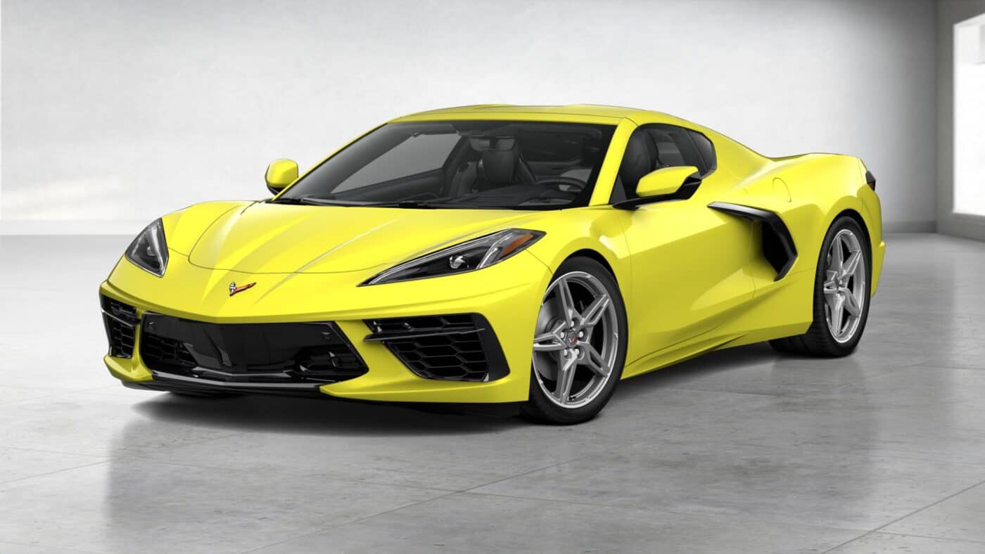 2021 Corvette Stingray Coupe - Accelerate Yellow Metallic Exterior Color